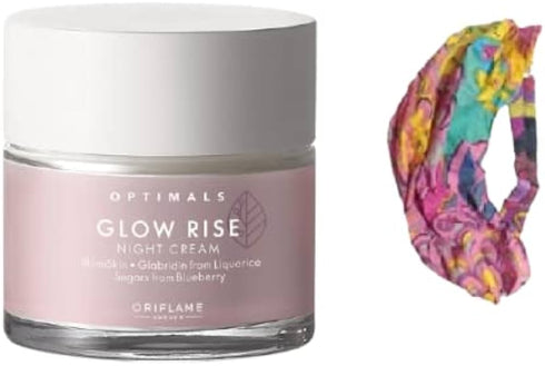 Oriflame Optimals Even Out Night Cream For All Skin Types And Multicolor Hair| Head Band