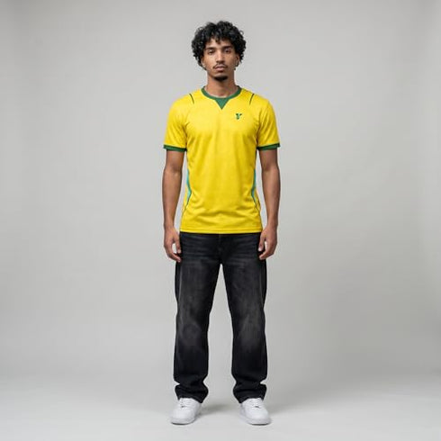 Brazil Home 2026 Football Jersey For Men Boys Kids Women| Football World Cup 2026 Fan Jersey| Custom Personalised Soccer Jersey With Name & Number Size