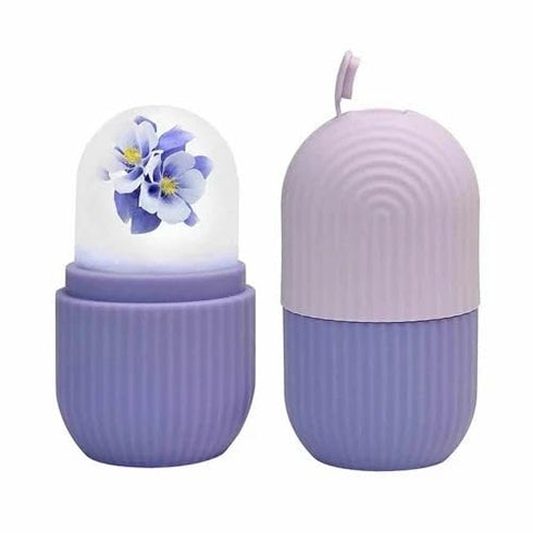 Busaji Enterprise Ice Roller for Face & Eyes | Silicone Ice Facial Massager for Skin Care