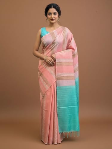 Vasthrlay Black Bhagalpuri Saree