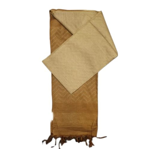 Vasthrlay Brown Bhagalpuri Saree