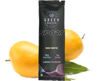 Green Protein Sport Pea Protein Isolate Powder | Vegan Plant Protein 25g