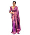 Vasthrlay Purple Banarasi Saree