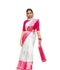 Vasthrlay White Banarasi Saree
