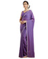 Vasthrlay Lavender Border Unstitched Saree