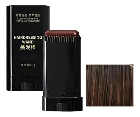 2-in-1 Hairdressing Wand | Hair Touch Up Comb & Powder Stick