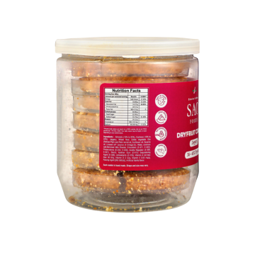 SAO Foods Dryfruit Cookies with Jaggery