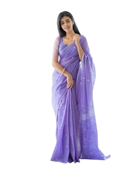 Vasthrlay Lavender Kanjivaram Saree