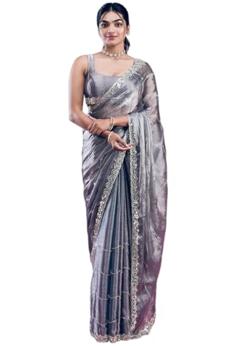 Vasthrlay Green Embroidery Saree