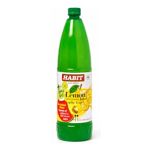 HABIT Lemon Juice Concentrate | Squeezed from Juicy Lemons