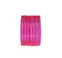 Colorful Jelly Bangles – Transparent Candy Color Set of 8 - 2.6