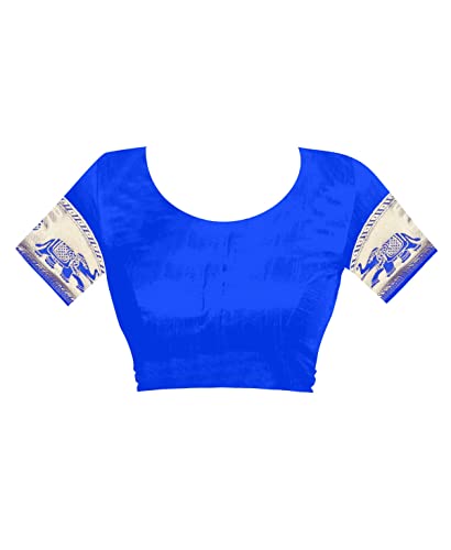 Vasthrlay Kanjivaram Banarasi Collections Pari9016 Saree With Blouse Piece