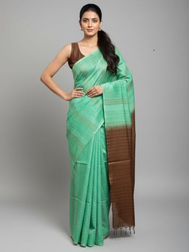 Vasthrlay Black Bhagalpuri Saree