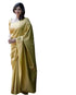 Vasthrlay Yellow Kanjivaram Wedding Saree