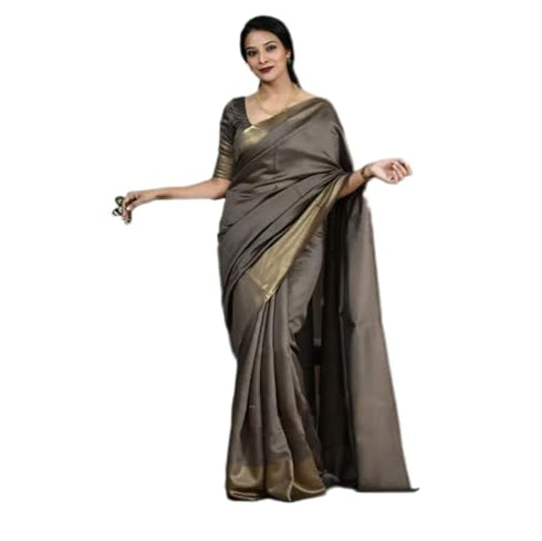Vasthrlay Handwoven Border Unstitched Saree