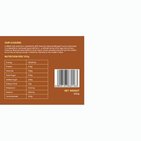 Earth Story Farms Bengal Mustard Desi Kasundi