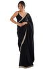 Vasthrlay Lavender Sequins Unstitched Saree