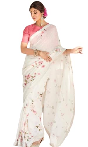 Vasthrlay Women's Banarasi Kanjivaram Wedding Saree With Blouse Piece
