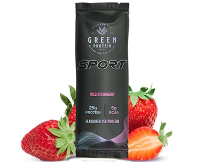 Green Protein Sport Pea Protein Isolate Powder | Vegan Plant Protein 25g