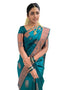 Vasthrlay Banarasi Kanjivaram Kanchipuram Shiv 1 Saree With Blouse Piece