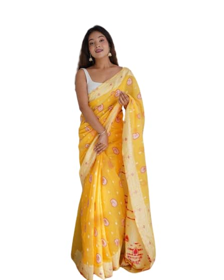 Vasthrlay White Kanjivaram Saree