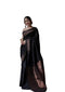 Vasthrlay Black Kanjivaram Saree