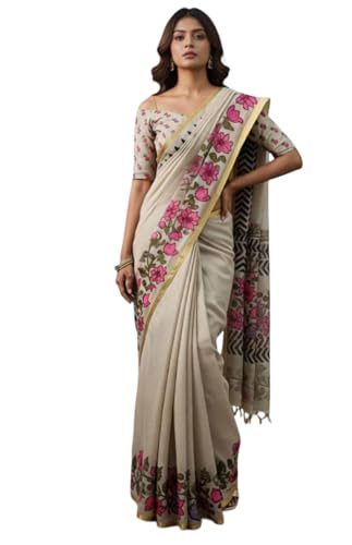 Vasthrlay Floral Border Elegant Festive