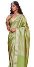Vasthrlay Banarasi Unstitched Saree