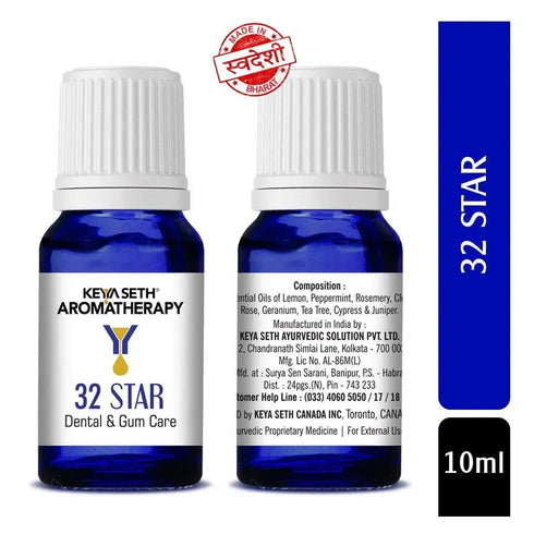 Keya Seth Aromatherapy 32 Star-Dental & Gum Solution