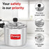 Prestige Nakshatra Plus Svachh Aluminium Spillage Control Pressure Cooker 3 L Silver