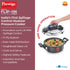 Prestige Svachh Flip-on Mini Hard Anodised Spillage Control Pressure Cooker 3 L
