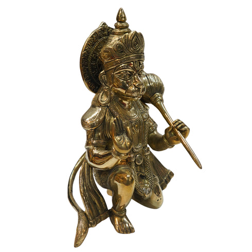 Brass Hanuman Idol for Pooja 5877g Set 1