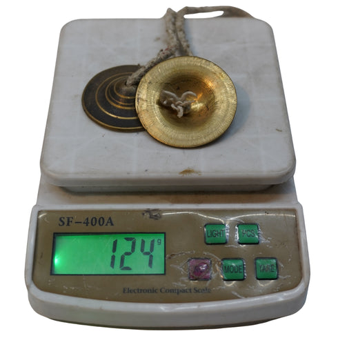 Kansa Manjeera For Temple & Kirtan 124g Set 1