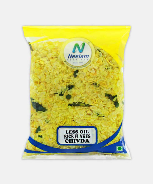 Neelam Foodland Less Oil Rice Flakes Yellow Chivda