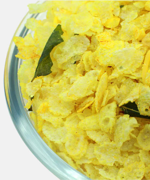 Neelam Foodland Less Oil Rice Flakes Yellow Chivda