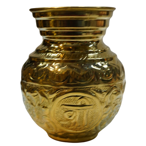 Brass Sri Lota Kalash 309g Set 1
