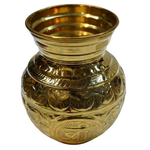 Brass Sri Lota Kalash 309g Set 1