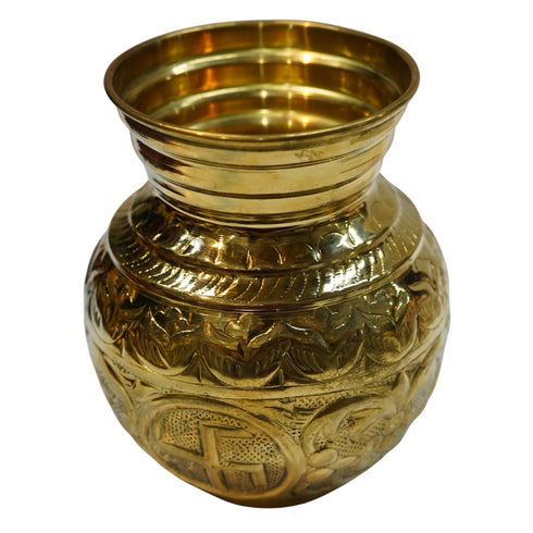 Brass Lota Chambu Kalasham 295g Set 1