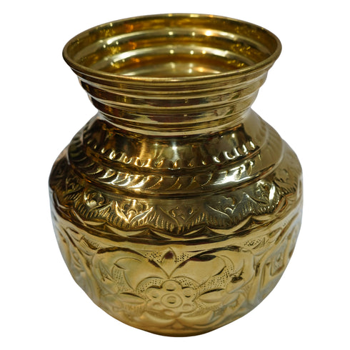Brass Handcrafted Kalasham 374g Set 1