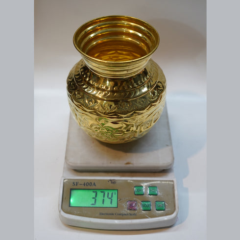 Brass Handcrafted Kalasham 374g Set 1