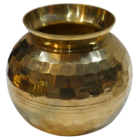 Brass Kalash for Puja Home 425g Set 1