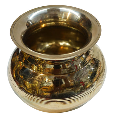 Traditional Brass Lota Kalash 233g Set 1