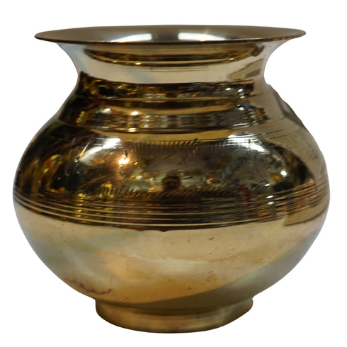 Traditional Brass Lota Kalash 460g Set 1