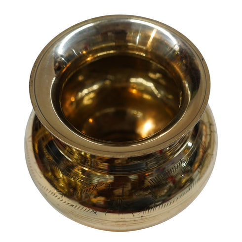 Traditional Brass Lota Kalash 576g Set 1
