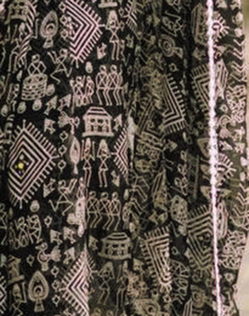 Sudathi Black Printed Georgette Saree