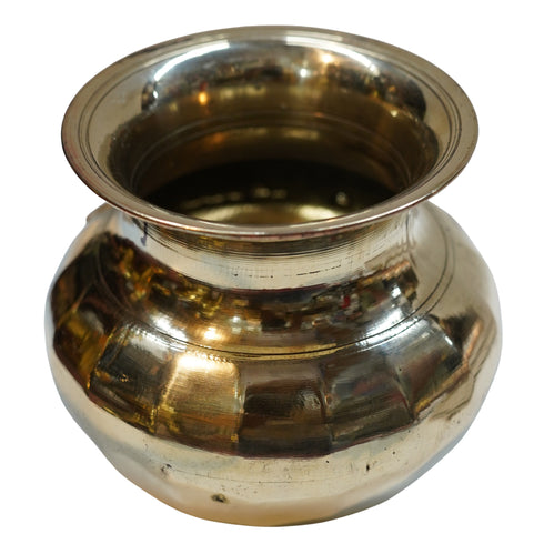 Traditional Brass Lota Kalash 599g Set 1