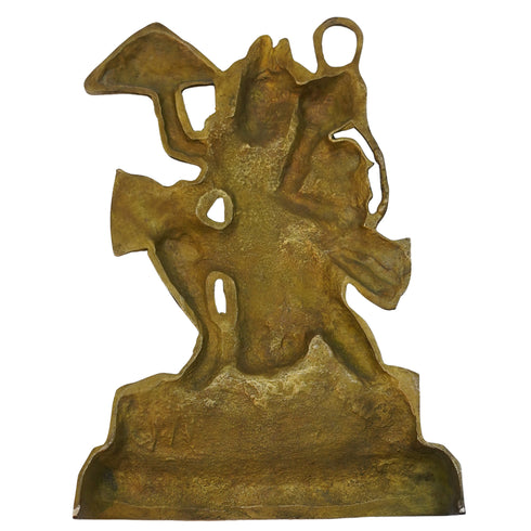 Hanuman Brass Wall Hanging 1312g Set 1