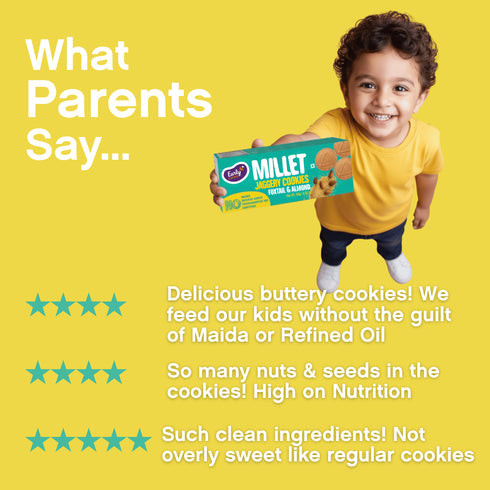Early Foods Foxtail Almond Jaggery Cookies