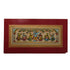Palm Leaf Handmade Painting of Lord Krishna Dancing with Gopis
