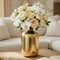 Behoma Golden Bottle Vase